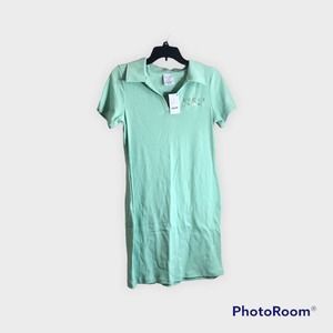 New Zoe + Liv Lucky Shirt Dress Large